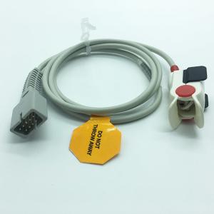 Buy cheap 1.1 Meter Monitor SPO2 Sensor Reusable Pediatric Finger Clip Nonin For 9002 9303 9302S product