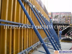 Buy cheap Adjustable Wall Formwork Systems Panel Strut , Flexible Concrete Formwork Secure product