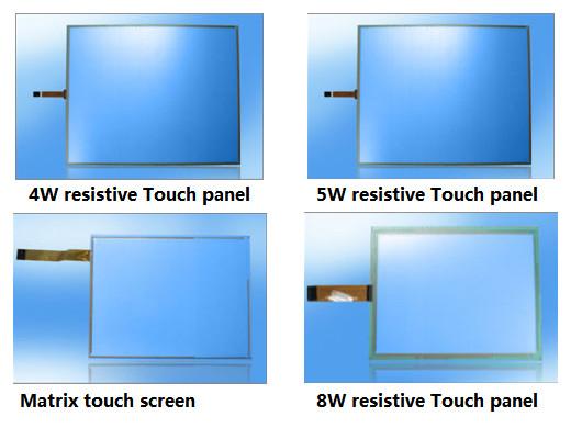 Quality ITO Glass USB 4W /5W /8W Resistive Touch Panel/ militaryTouch Screen Panel for sale