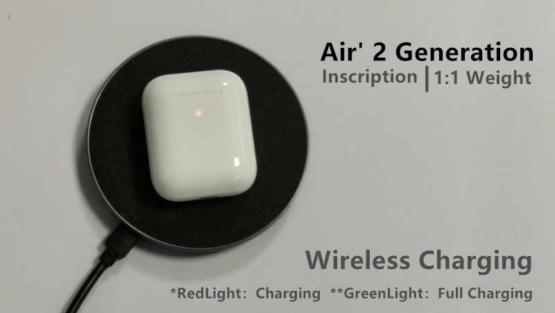 I500 PRO Tws Support Rename/GPS Positioning Airoha 1536 Air 2 1: 1 H1 Chip Earbuds Bluetooth 5.0 Earphone Headset