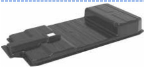 SMC Car Battery Cover Mould 300000 Shots Life ISO9001 Certified