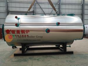 China WNS Type Fire Tube Gas Fired Boiler Efficiency For Dyeing And Washing Factory on sale
