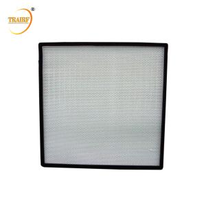 China 99.99% Efficiency HEPA Panel Filter H14 Air Filter Hot Melt Adhesive on sale
