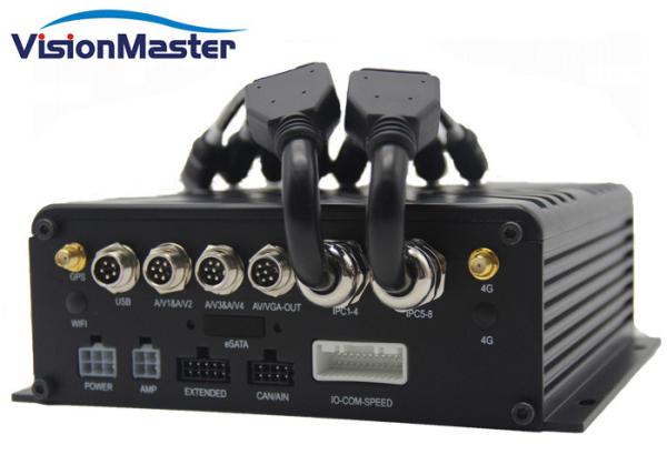 Quality 1080p HD Video Security Dvr, Mobile Dvr 12 channel IPC , 3G Car Dvr With GPS Tracker for sale