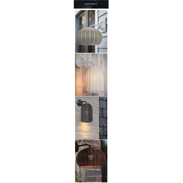 Outdoor Waterproof Courtyard Porch Corridor Hotel Wall Sconce Lamp Interior Wall Light Up