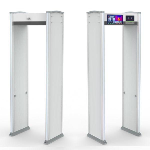 Quality Temperature Measuring Walk Through Metal Detector for sale