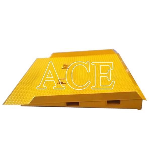 Quality Hydraulic Scissor Lift Container Ramp for Forklift Loading 6500Kgs Capacity and Multi-functional Design for sale