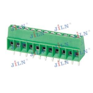 Buy cheap Industrial Pcb Terminal Block 2.54 Mm High Accuracy 22~14 AWG Wire Range product