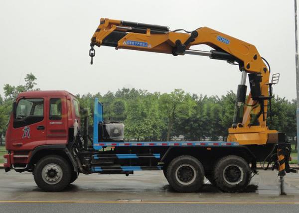 Quality heavy Duty CCS Folding Boom 16t Lorry Mounted Crane for sale