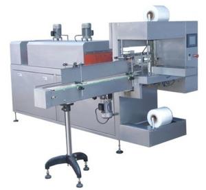 China Sleeve Film Shrinking Automated Packing Machine With Temperature Control Module on sale
