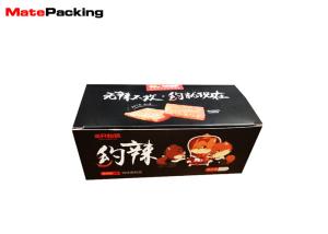 Folding White Card Packaging Paper Box For Food Recyclable Customized Size