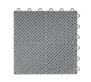 Buy cheap Gray PP Interlocking Floor Tile 400*400mm For Use In Garages Workshop product