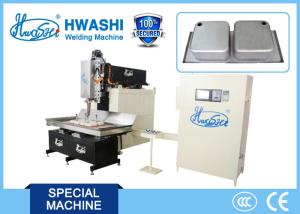 Buy cheap CNC Sink Seam Wedge Wire Screen Welding Machine Adjustable Forming Time product