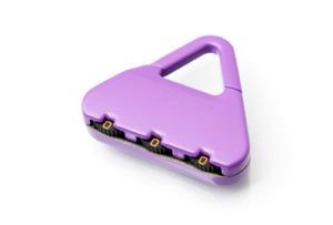 Buy cheap 3 Digit triangular Luggage Combination Lock product