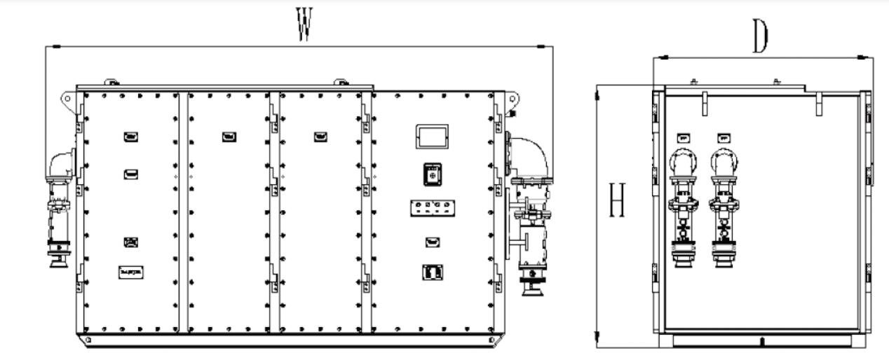 3.3kV / 6kV / 10kV Safe Variable Frequency Drive Mine Flame Proof And Intrinsically VFD