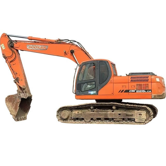 Reliable Doosan DX225 Used Excavator Durable and High Performance Medium Excavator