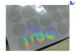 Transparent Hologram Security Labels Design Custom Printing Logo Waterproof
