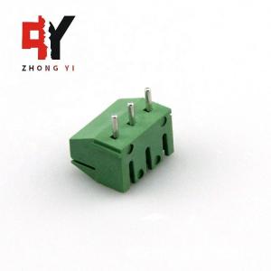 Buy cheap HQ350R 3 Poles Screw Terminal Block Connector 3.5mm/3.96mm Low Voltage product