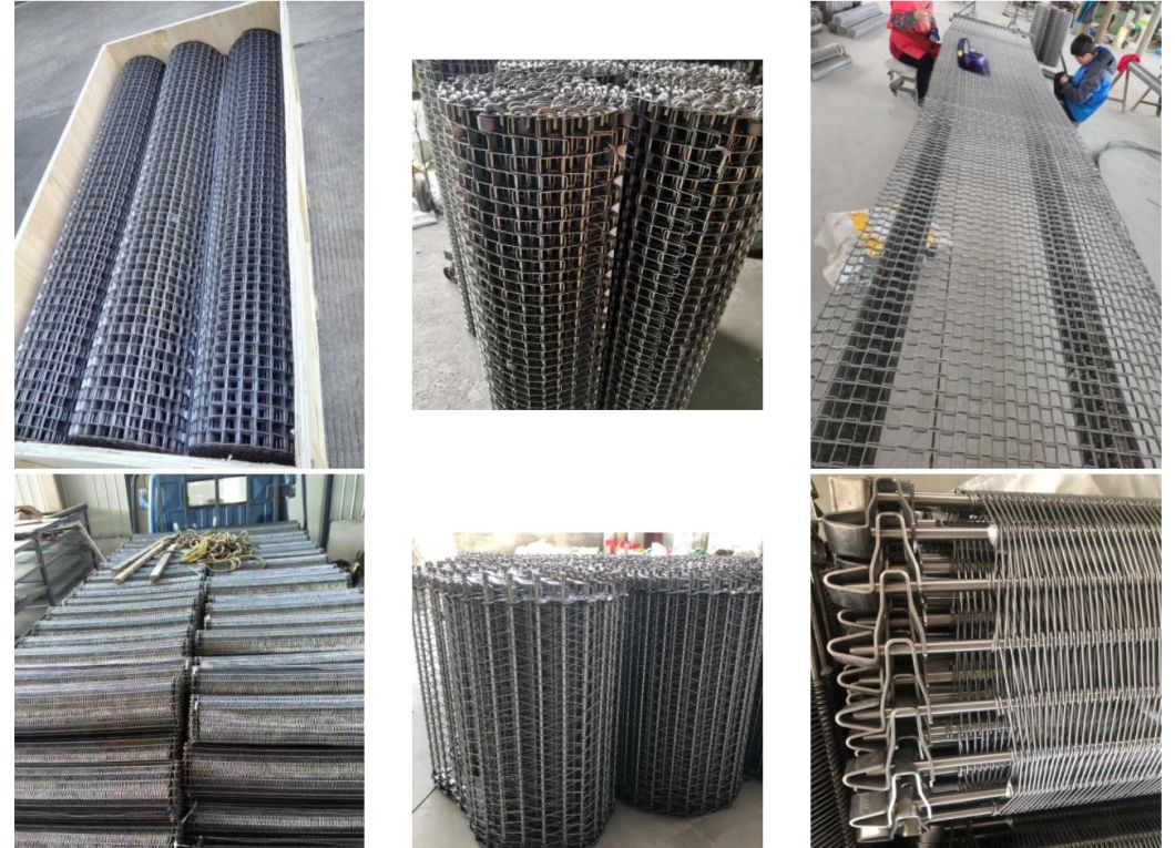 Wholesale Belt Conveyer System Price/Wire Mesh Conveyer Belt/Wave Woven Conveyer Belt
