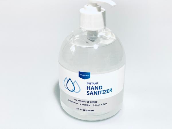 Quality FDA CE Alcohol Based Waterless Hand Disinfectant Gel for sale