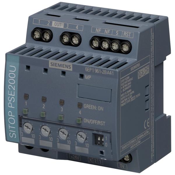 SIEMENS 6EP1961-2BA41 SITOP PSE200U 10 A selectivity module 4-channel input: 24
