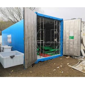 Buy cheap 40FT Vertical Hydroponic Container Fodder Machine for Growing Sprouts Barley on Farms product