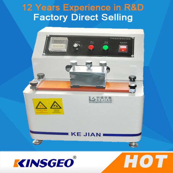 Buy cheap 1φ,220V/50Hz 20N Durability Printing Paper Testing Machine Abrasion Ink Rub Tester product