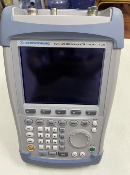 Quality Rohde And Schwarz FSH3 Spectrum Analyzer Handheld 100kHz - 3GHz for sale