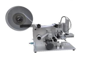 China Oval Shape Bottle Automatic Labeling Machine , Manual Label Applicator Machine 60Pieces / H on sale