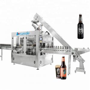 Buy cheap 4000BPH Automatic Beer Filling Machine PLC Automatic Beer Glass Filler product