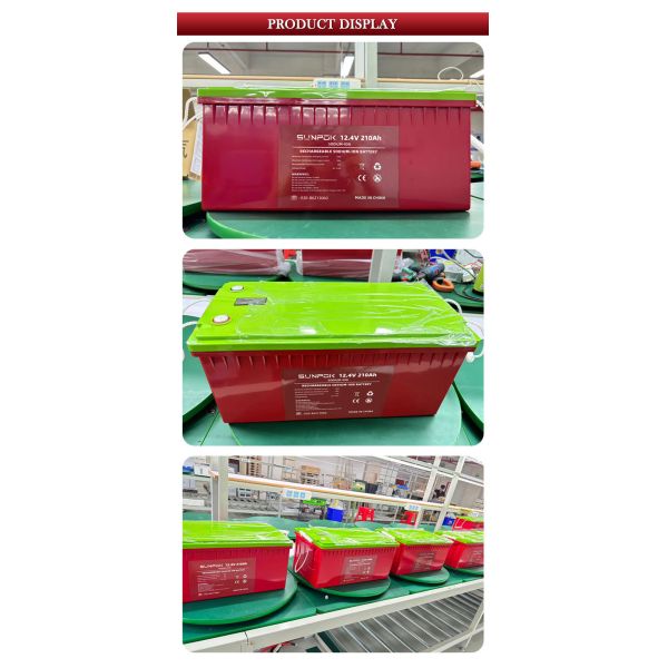 Cobalt-Free 12V 210Ah Solar Battery Passes UN38.3 & MSDS Safe Shipping Cert