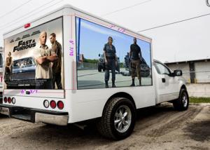 China 4k Hd Video Movable SMD LED Display / Truck Mobile Led Display High Brightness on sale