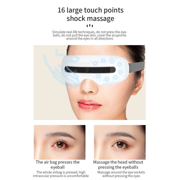 750mAh Vibrating Rechargeable Eye Massager