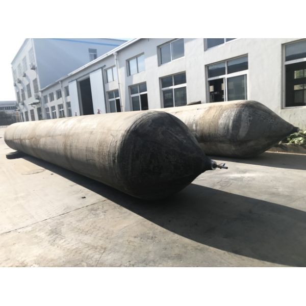 Black Inflatable Rubber Airbag Shipyard Vessel Boat Launching Airbag