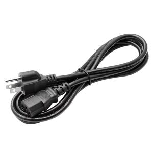 ETL & TUV Standard Black Power Cord Plug Connection PVC Jacket Included