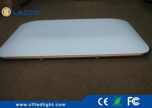 China Slim LED Ceiling Lamp PVC , Dimmable Flat Led Ceiling Lights For Bathrooms / Kitchen on sale