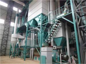 ISO 5TPH Animal Feed Pellet Production Line ODM Mini Cattle Feed Machine