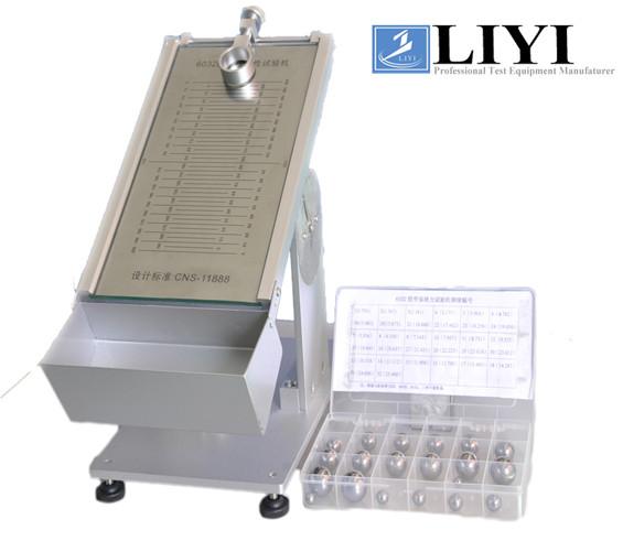 20º ~40° Adjustable Angle Tape Initial Adhesion Testing Equipment / Rolling Ball