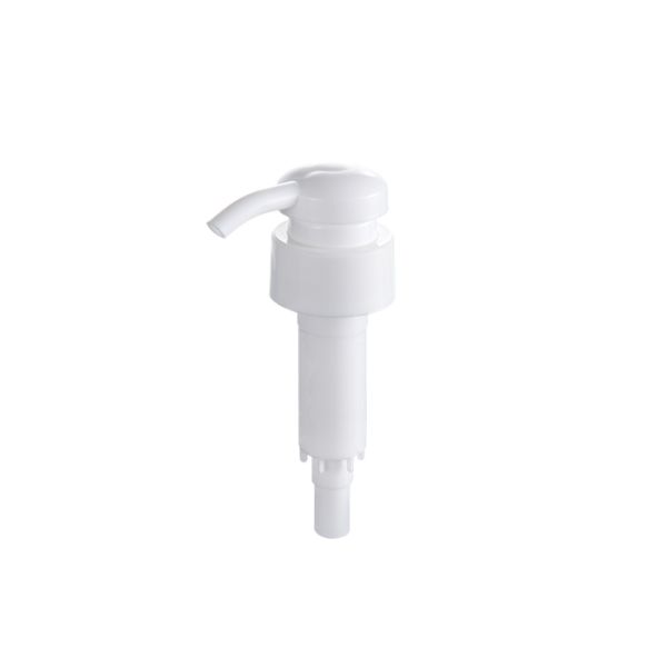White Plastic Lotion Dispenser Pump 28mm 33mm Liquid Big Dosage 4cc 5cc