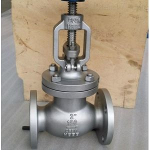 Buy cheap 150LB CF8M Stainless steel flange end globe valve product