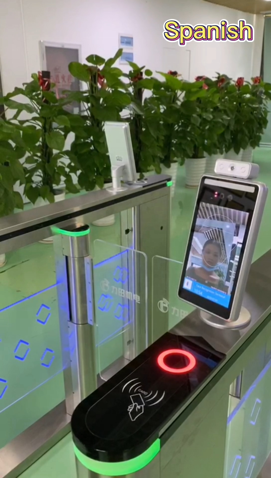Firmware Temp Check 8inch Facial Recognition Temperature Scanner