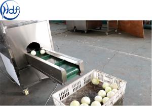 Buy cheap SUS304 Onion Processing Equipment Onion Skin Peeling Machine High Efficiency product