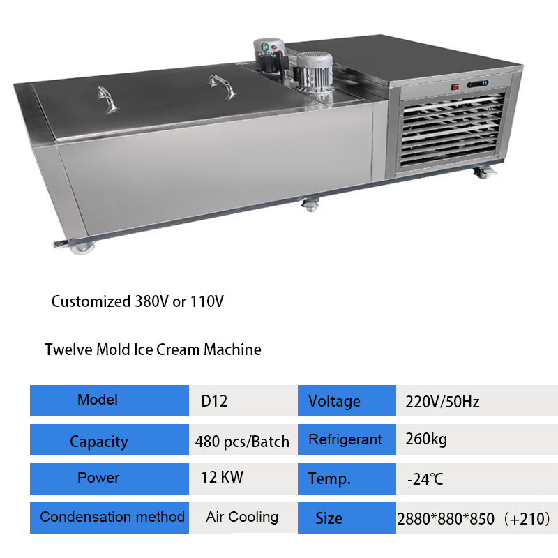 New Commercial Floor Type Automatic Multi Flavor Soft Serve Ice Cream Machine