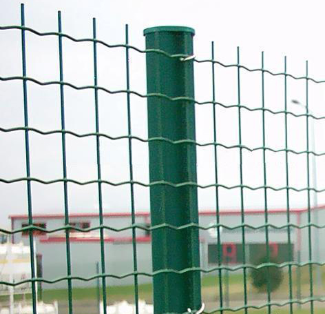 Vinyl Wire Mesh Fence Panels For Welded Euro Fence,Double Wire Mesh Fence Panel
