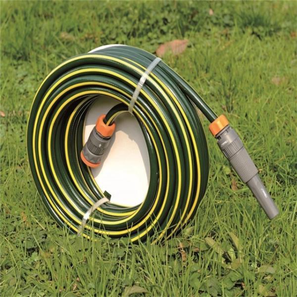 Quality good quality colorful pvc garden hose new style reinforced water hose for gardening for sale