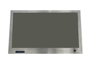 Buy cheap 24'' Stainless Steel Monitor Enclosure Front IP65 Waterproof With Brightness Control Button product