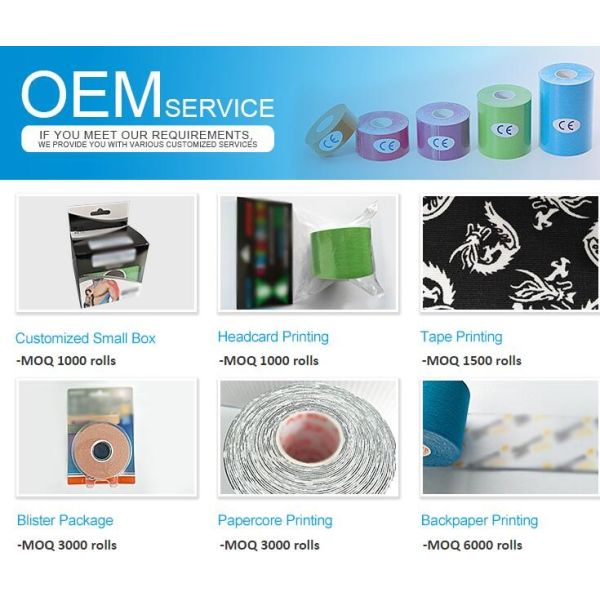 2"x5yards self-adhesive camo colored elastic cohesive bandage, breathable waterproof camouflage home care products kines