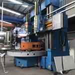 Double Column Vertical Cnc Metal Lathe Variable Speed Lathe Machine