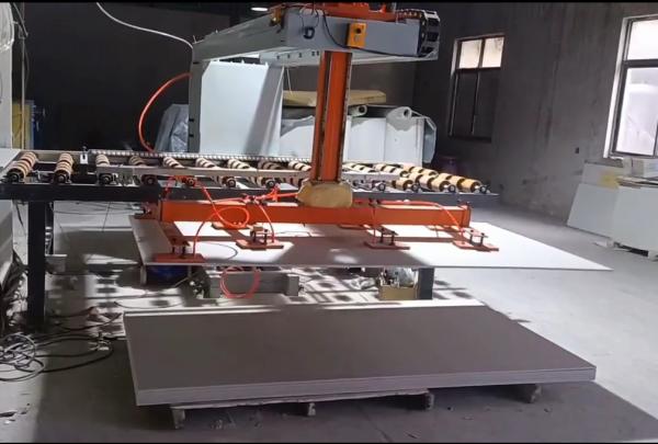 Quality Fully automatic board suction machine gypsum board granite board marble board wood board loading machine for sale