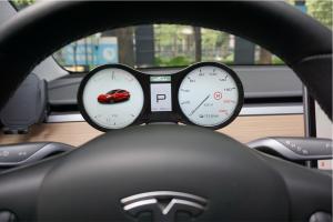 Buy cheap IPS Screen Car LCD Dashboard for Tesla Model 3 &amp;Y Multifunction Car Speedometer Real-time Monitor Automotive product